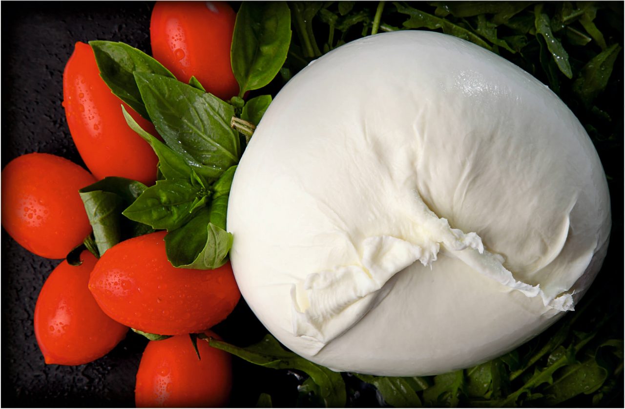 Mozzarella di bufala campana dop