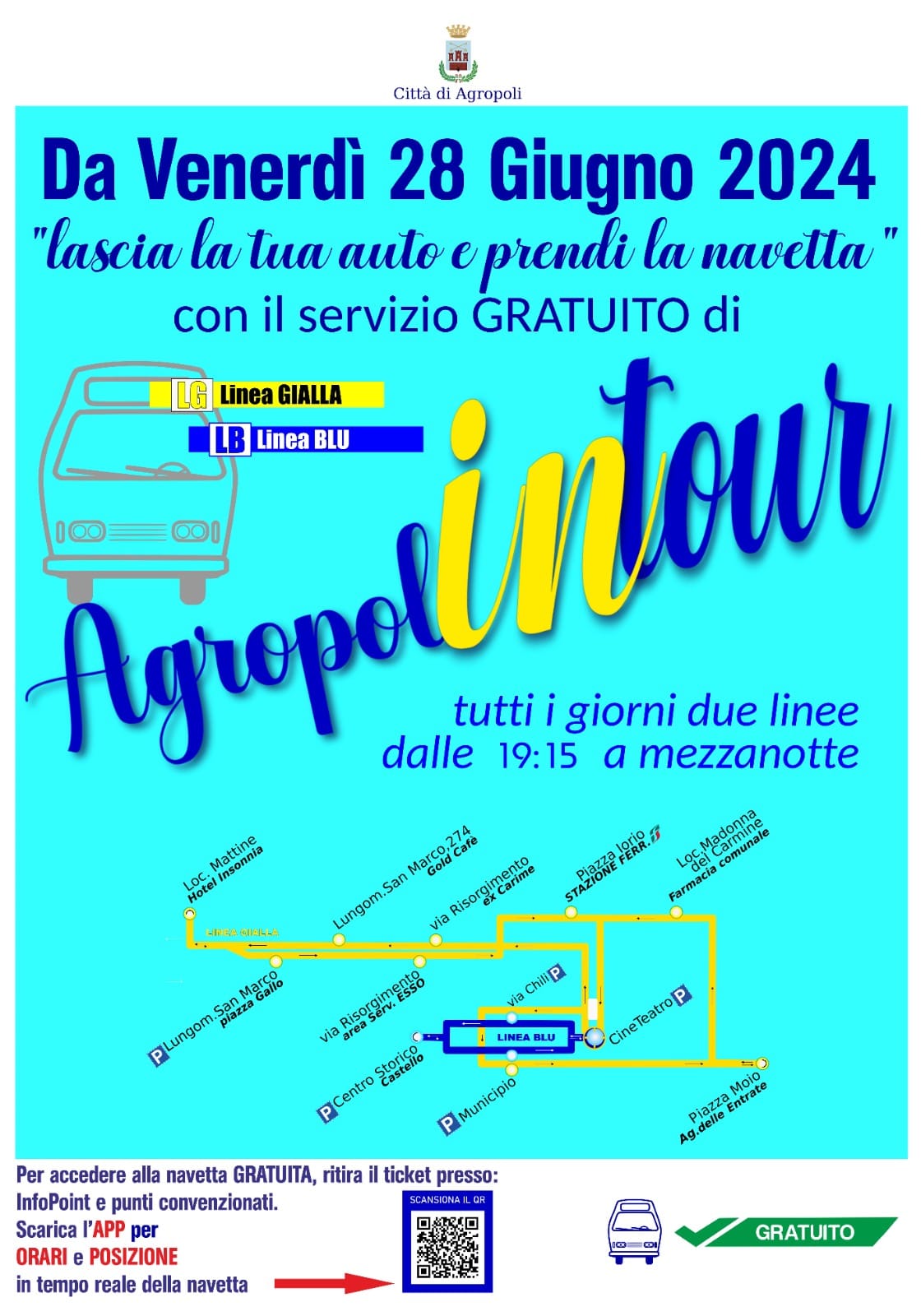 navetta agropoli in tour